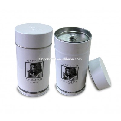 Direcrt factory sale cylinder tin box for packaging