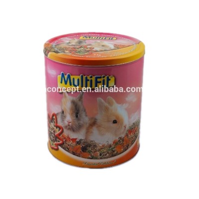 Tin Packing Box/Round Tea Tin Box/Food Packing metal tin box